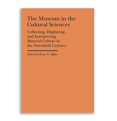 Cover of The Museum in the Cultural Sciences. Black Text on Orange Background.